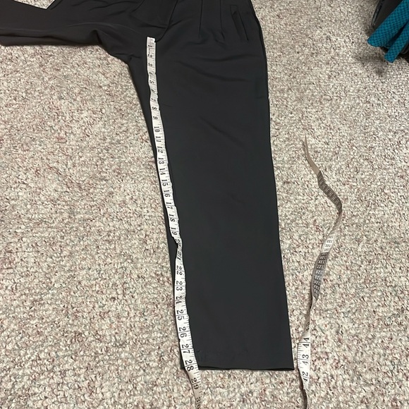 High waisted ankle Black Pants - Picture 7 of 9